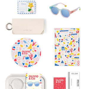 Olivio & Co - Creative Edition სათვალე, დიდი, ლურჯი - Image 7