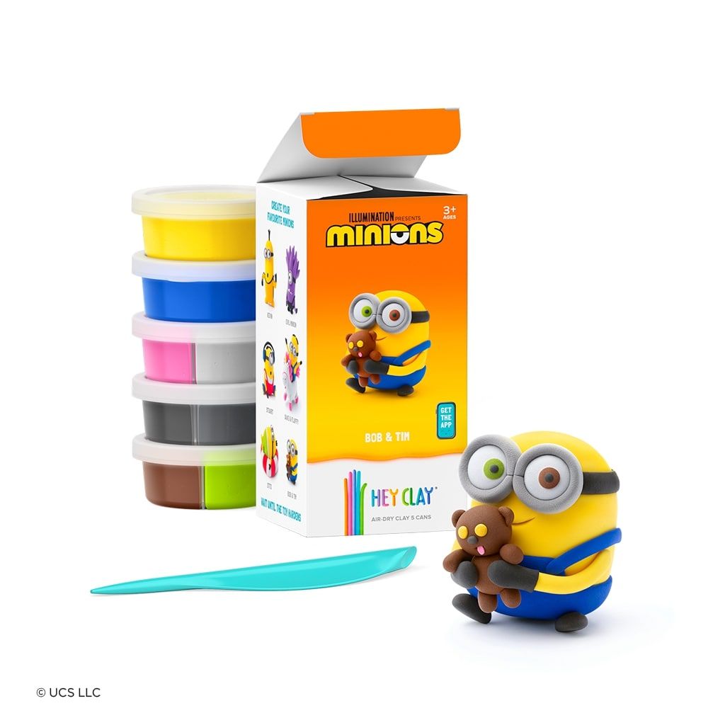 Hey Clay -  Bob & Tim, Series Minions,  პლასტელინის ნაკრები - Image 2
