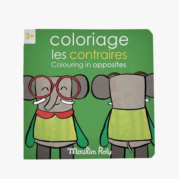 Moulin Roty -გასაფერადებელი წიგნი Les Popipop 20 p (ფრანგულ-ინგლისური) / 6 - Image 1