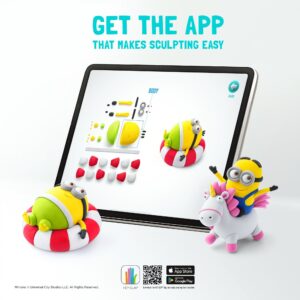 Hey Clay -  Minions,  პლასტელინის ნაკრები - Image 9