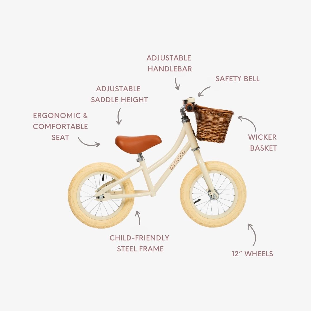 Banwood Balance Bike, კრემისფერი - Image 3