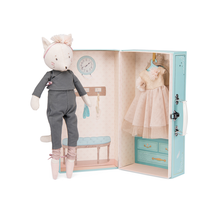 Moulin Roty -სათამაშო ჩემოდანი La Petite Ecole de Danse