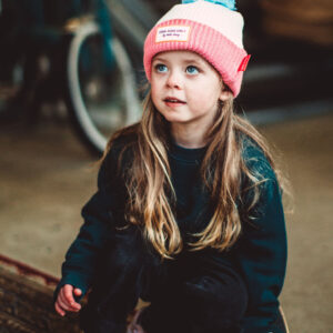 Hello Hossy - ნაქსოვი ქუდი Pink Ice - Image 6