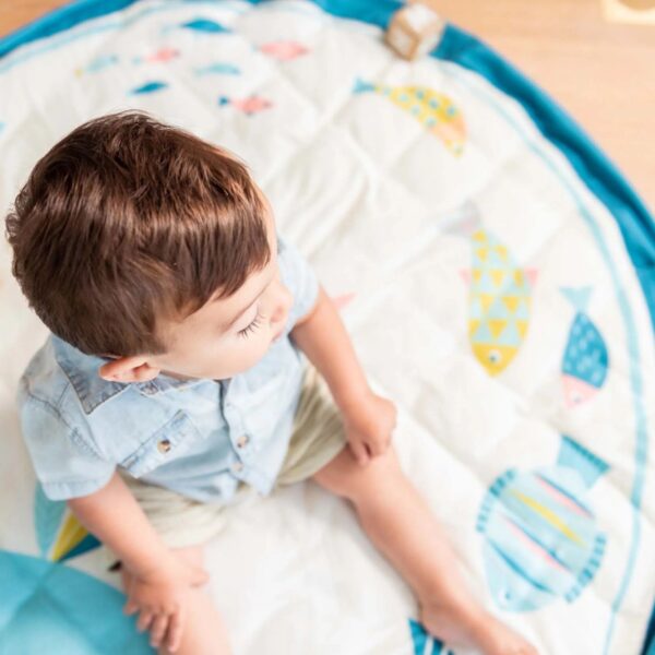 Moulin Roty - Play&Go დასფენი მატი ჩანთით  -  Le Voyage d'Olga